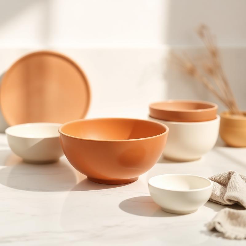 Artisan Ceramic Mixing Bowl Set