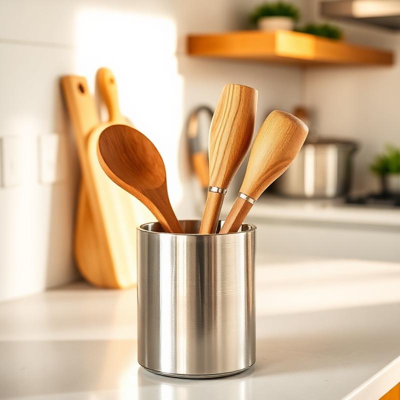 Stainless Steel Utensil Holder